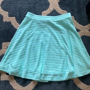 Mint Skater Forever 21 Skirt